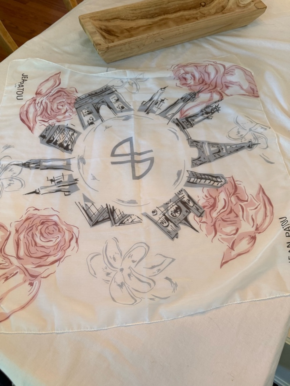 Jean Patou Authentic French Scarf